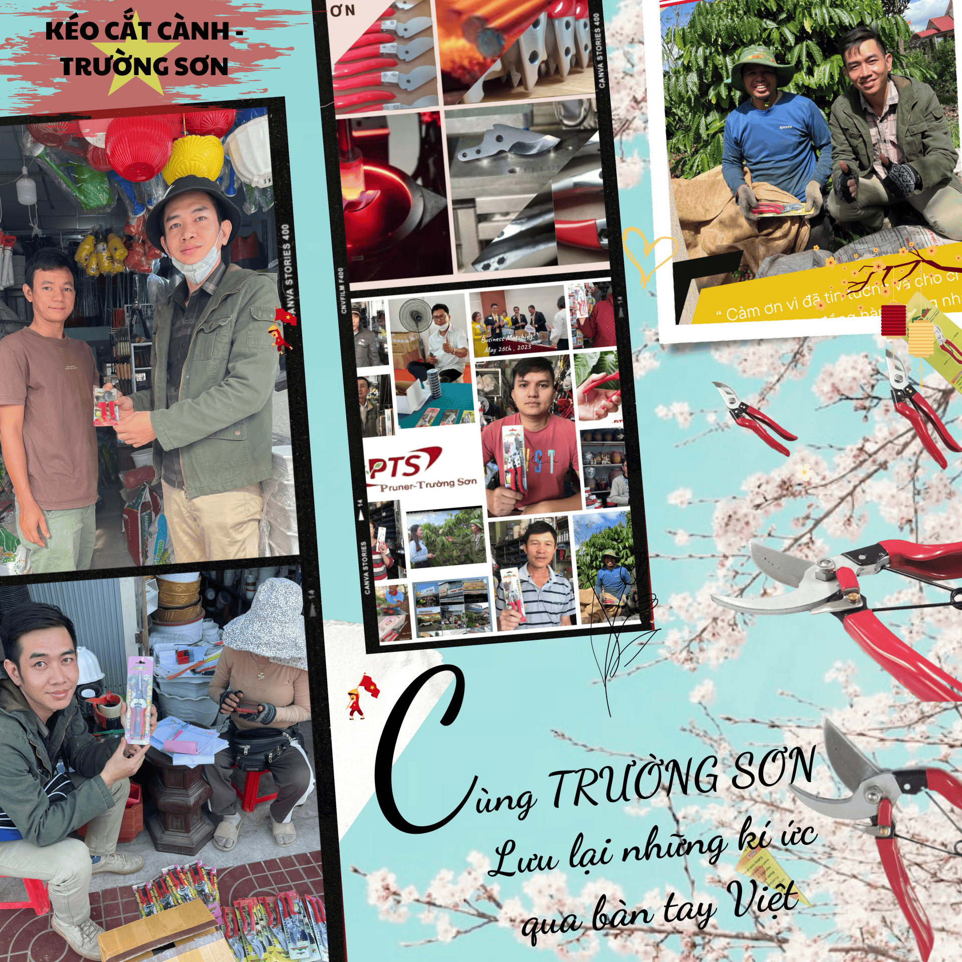 CẮT TRỌN KHOẢNH KHẮC CÙNG KÉO CẮT CÀNH TRƯỜNG SƠN